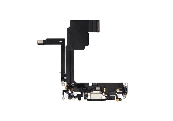 Charging Port for iPhone 15 Pro (Purple)-Black Titanium Charging Port for iPhone 15 Pro (Purple)-Black Titanium